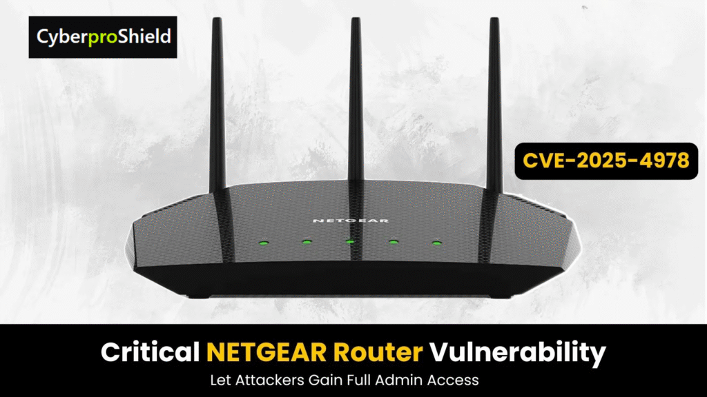 Critical NETGEAR Router Vulnerability